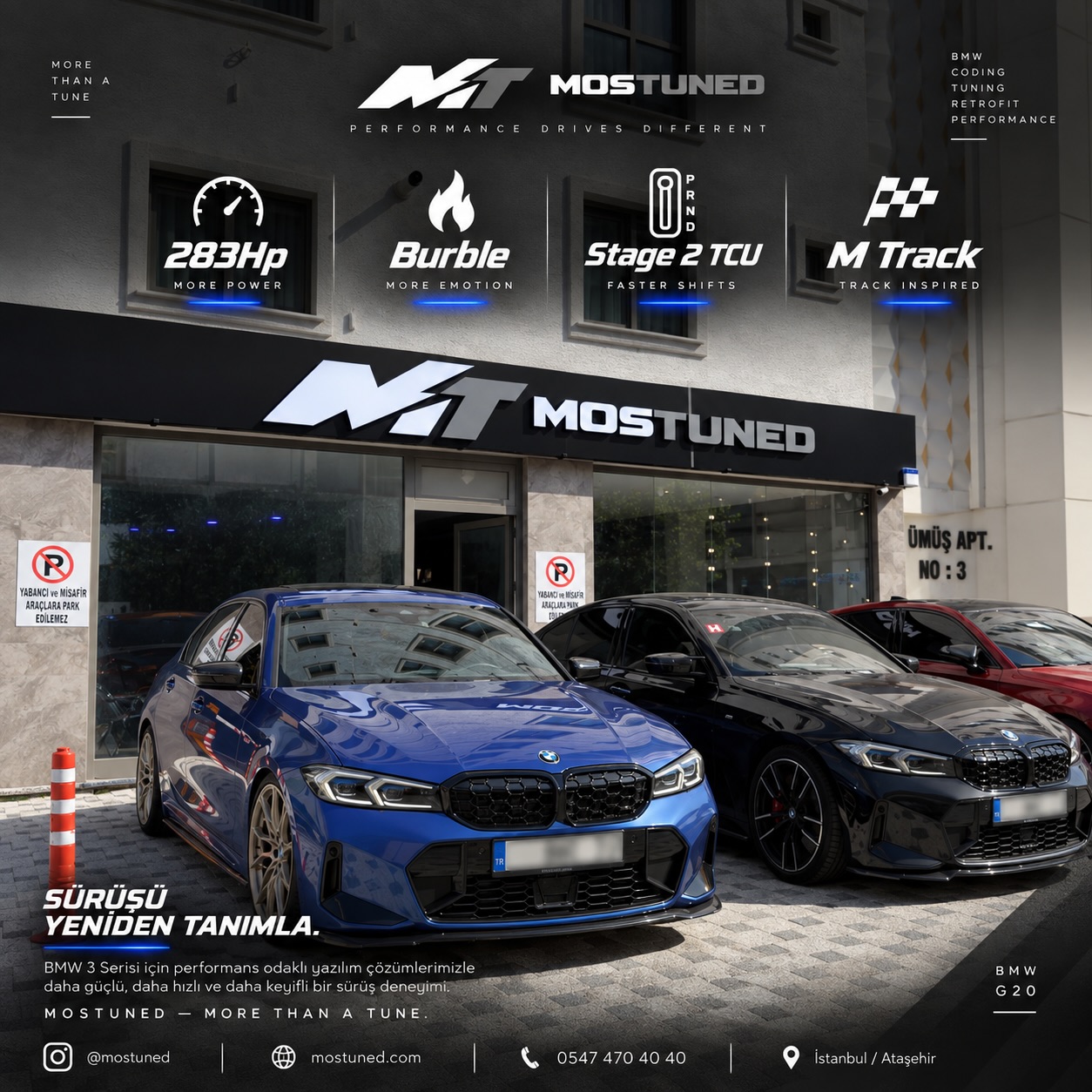 BMW G20 — G20 · 283 HP ve M Track